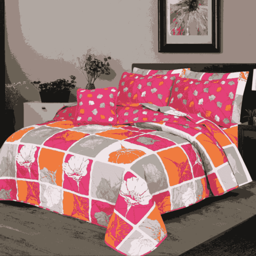 Cotton Comforter set 7pcs, King Size, Brended Collection/dream bedding store