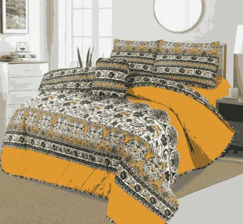 Cotton Comforter set 7pcs, King Size, Brended Collection/dream bedding store