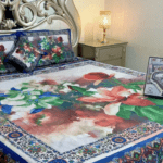 Cotton Four Border Bedsheet/dream bedding store