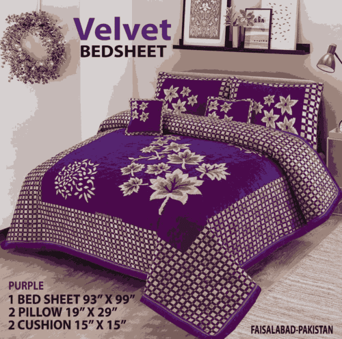 Designer Bed Sheet Set - 4pcs, king Size Parcale Fabric/dream bedding store Designer Bed Sheet Set - 4pcs, king Size Parcale Fabric/dream bedding store