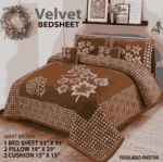 Designer Bed Sheet Set - 4pcs, king Size Parcale Fabric/dream bedding store