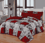 Velvet Bed Sheet Set - 4pcs, king Size Parcale Fabric/dream bedding store