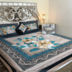 Cotton Four Border Bedsheet/dream bedding store