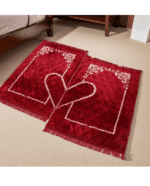 Fresh Red Couple Prayer mat