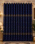 Premium Textured Velvet Curtain